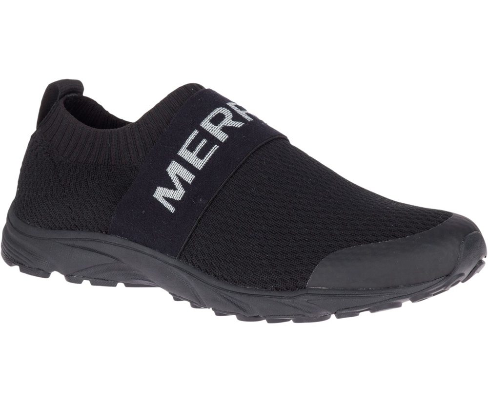 Merrell Slip Ons Damskie Czarne - Riveter Laceless - 894615-JGK